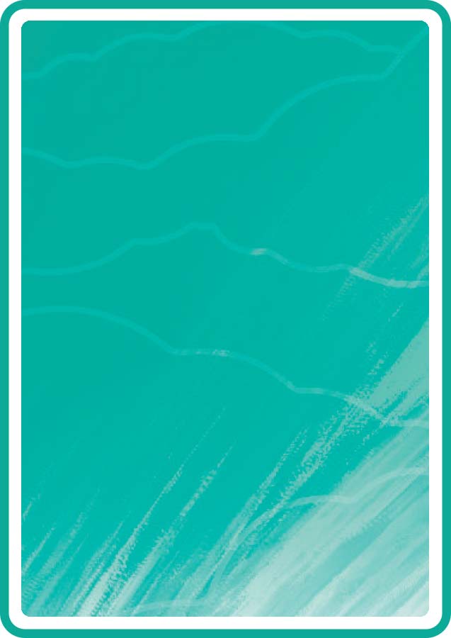 Nimbus Turquoise Float Cloud graphic card